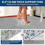 Interlocking Floor Tiles 100 Pack 12"X12" Waterproof Modular Cushion Mats - Image 5