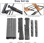 BLACK+DECKER Space Saving 3-Tier Expandable Clothes Drying Rack, Foldable - Image 3