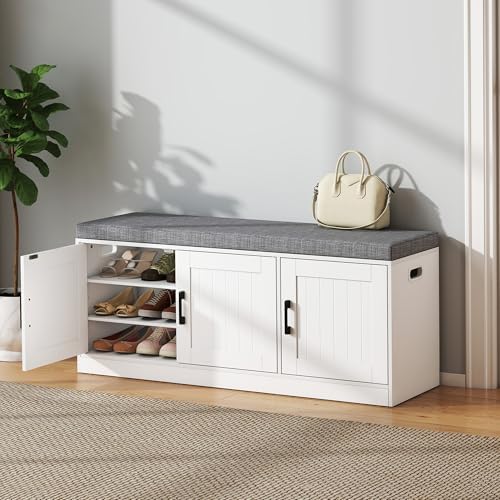 Turosur Shoe Storage Bench for Entryway - Image 2