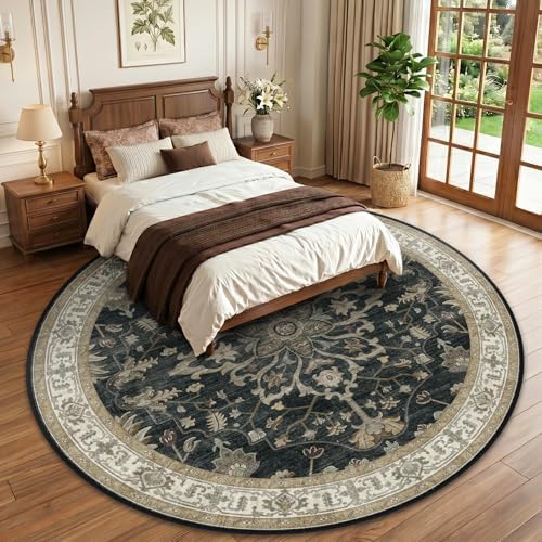 RELEANY Washable Area Rug, Round 10ft - Image 2