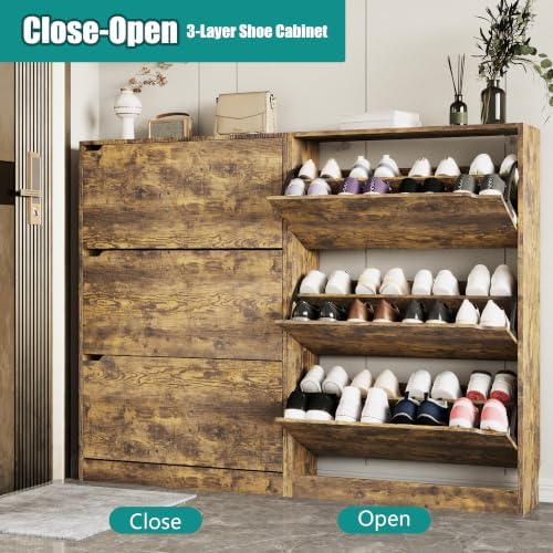 Xixini Shoe Storage Cabinet for Entryway - Image 3