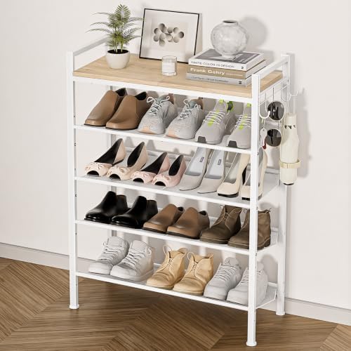 5 Tier Shoe Rack, Shoe Rack for Entryway by Unknown