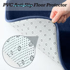 HUXMEYSON Bathroom Rugs Sets 3 Piece, Non-Slip & Quick Dry Bath Mat Set - Image 4