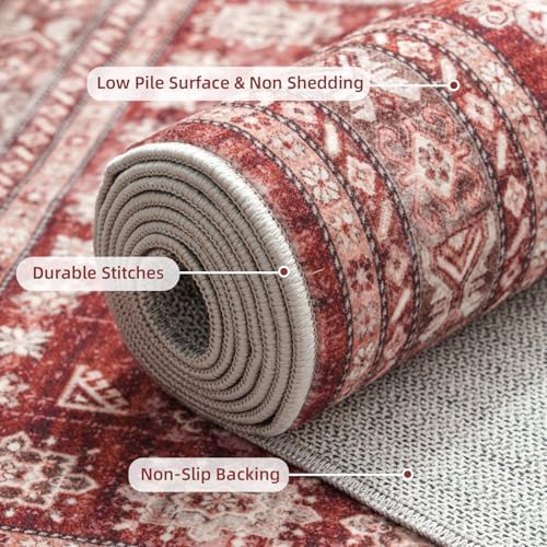 2x5 Runner Rug Washable Non Slip Small Throw Mat - Image 4