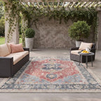 GENIMO 3x5 Outdoor Rug, Washable - Image 3