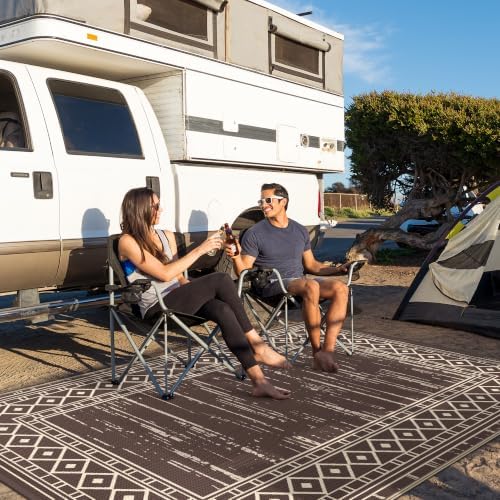 GENIMO Outdoor Rug, Waterproof Plastic Rugs - Image 3