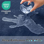 HUXMEYSON Bathroom Rugs Sets 3 Piece, Non-Slip & Quick Dry Bath Mat Set - Image 4