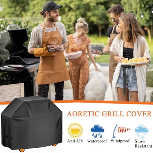 Aoretic Grill Cover, 44 inch BBQ Gas Grill Cover - Image 4