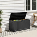 Outdoor Storage Box, Resin Deck Boxes Indoor and outdoor, Waterproof Storage - Image 5