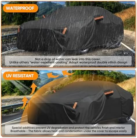 Mustang Car Cover Custom Fit for Ford Mustang 1994-2026 - Image 7