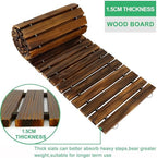 RELIANCER 24' Wooden Garden Pathway - Image 3