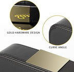 SANZIE Leather Tray Desktop Storage, Trinket Catchall Tray - Image 4