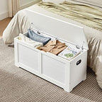 VASAGLE Storage Chest, 39.4 Inches Width Bench - Image 5