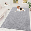 OLANLY Dog Door Mat for Muddy Paws 70x46, Extra Absorbent Chenille Mud Mat by OLANLY