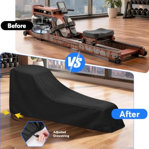 Rowing Machine Cover, Rower Outdoor Cover - Image 5