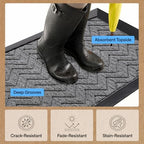 GORILLA GRIP WeatherMAX Door Mat, Indoor Outdoor Use - Image 6