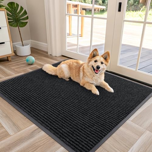 OLANLY Front Door Mat 40x32, Waterproof Heavy-Duty Indoor Outdoor Doormat by OLANLY