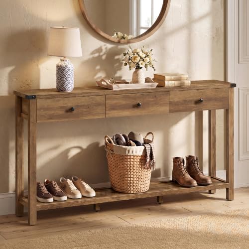 VASAGLE 63 Inche Narrow Console Table by VASAGLEbySONGMICSHOME