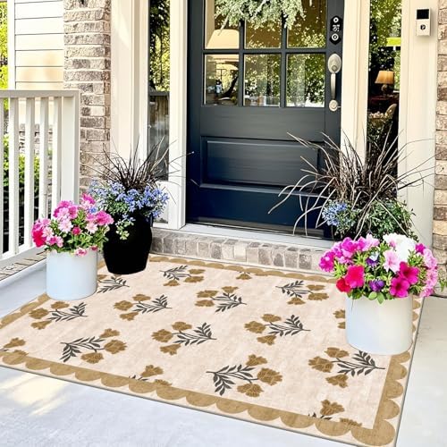 3x5 Floral Entry Rug - Image 4