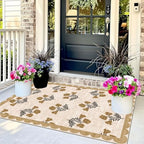 3x5 Floral Entry Rug - Image 4