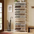 12 Tier Shoe Rack Organizer for 48-60 Pairs, Tall Metal Shoe Storage Shelf - Image 2