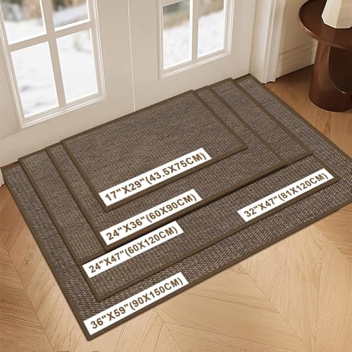 LEKEEPGO Door Mat 24"x36", Non Slip Washable Indoor Door Mat - Image 2
