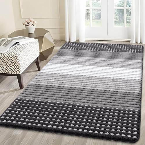 Kitinjoy Indoor Outdoor Door Mat, 59x36 Non-Slip Dirt Trapper Doormats by Kitinjoy
