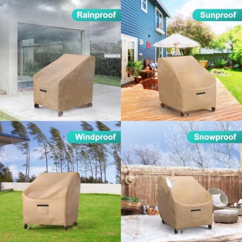 Adirondack Outdoor Chair Covers Waterproof 33"Wx35"Dx36"H - Image 7