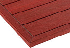 NewTechWood 1/12 ft. x 1 ft. Quick Deck Composite Deck Tile Outside Corner Trim by NewTechWood