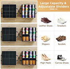 Large Reinforced 2 Pack Shoe Organizer - Image 2
