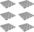 Pure Garden 6-Pack Polypropylene Interlocking Patio Deck Tiles by PureGarden