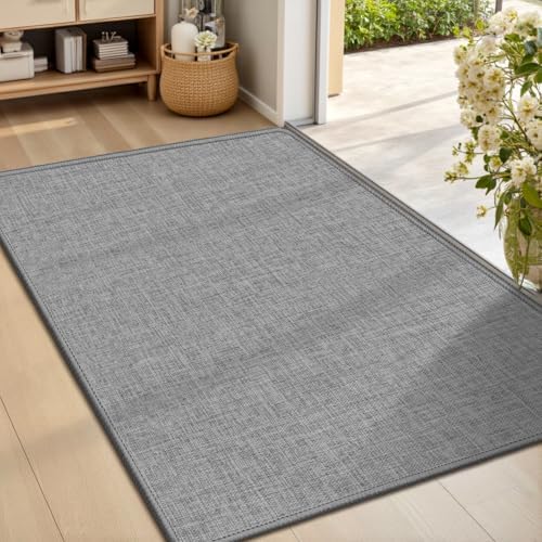 LEKEEPGO Ultra Thin Indoor Door Mat 24"x36", Non Slip Doormats by LEKEEPGO