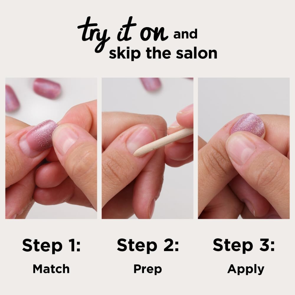Sally Hansen Instant Cuticle Remover & Salon Effects Rocket Fuel Press On Nails Kit, Nail Treatment & Manicure Set
