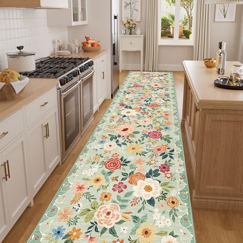DUKINO 3x12 Washable Runner Rug, Long Hallway Runner Rug Non Slip - Image 3