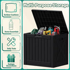 Devoko 40 Gallon Deck Box Lockable Outdoor Storage Box Waterproof - Image 4