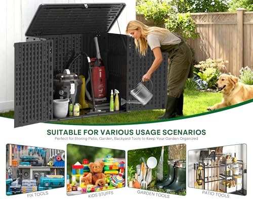 Outdoor Storage Cabinet Waterproof 31 Cu.Ft - Image 6