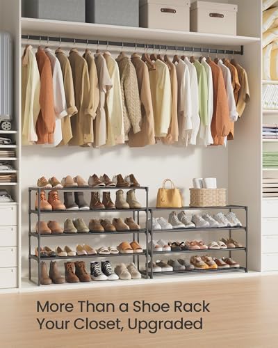 SONGMICS Shoe Rack, 8-Tier Shoe Organizer, Metal Storage Shelf - Image 7