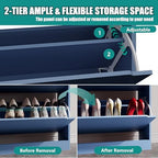 Xixini Shoe Storage Cabinet for Entryway - Image 4