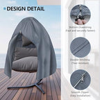 【Upgraded】RICHIE 90”x78” Patio Egg Chair Covers Waterproof & UV Resistant - Image 5