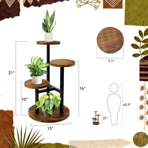 GEEBOBO 3 Tier Plant Stand Indoor - Image 3