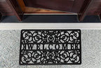 DII Rubber Doormats Collection All Weather, Welcome Scroll - Image 2