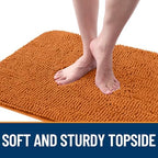 OLANLY Dog Door Mat for Muddy Paws 34x21, Super Absorbent Chenille Mud Mat - Image 4
