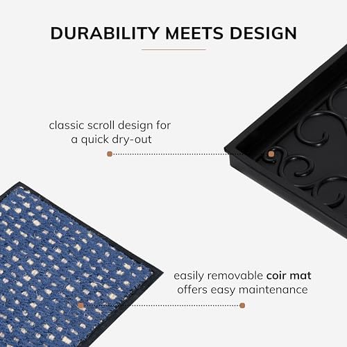 Anji Mountain Heavy Duty Waterproof Rubber Shoe Storage Mat Organizer/Boot - Image 4