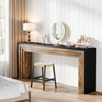 Tribesigns 70.9-Inch Long Console Table, Farmhouse Narrow Wooden Sofa Table - Image 6