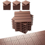 EchoDeck Interlocking Deck Tiles, 9 Pack Deck Tiles Interlocking Outdoor All by Unknown