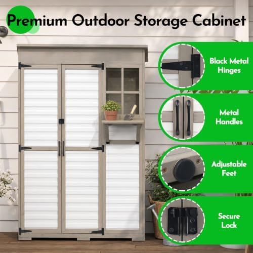 Large Outdoor Storage Cabinet - Image 3