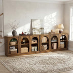 Tribesigns 10.5FT Extra Long Arched Console Table Set of 2 - Image 5