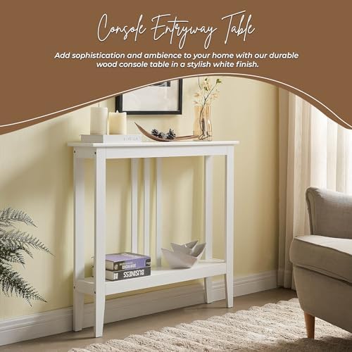 Kings Brand Narrow Console Table - Image 3