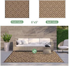 GENIMO Outdoor Rug, Waterproof Plastic Rugs - Image 3