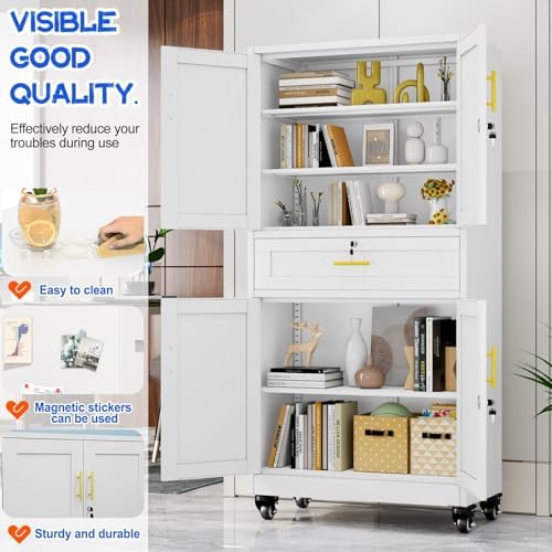 GAIOUS Metal Garage Storage Cabinet - Image 5